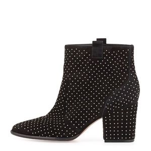 Rebecca Minkoff “Blake” Studded Suede Boots